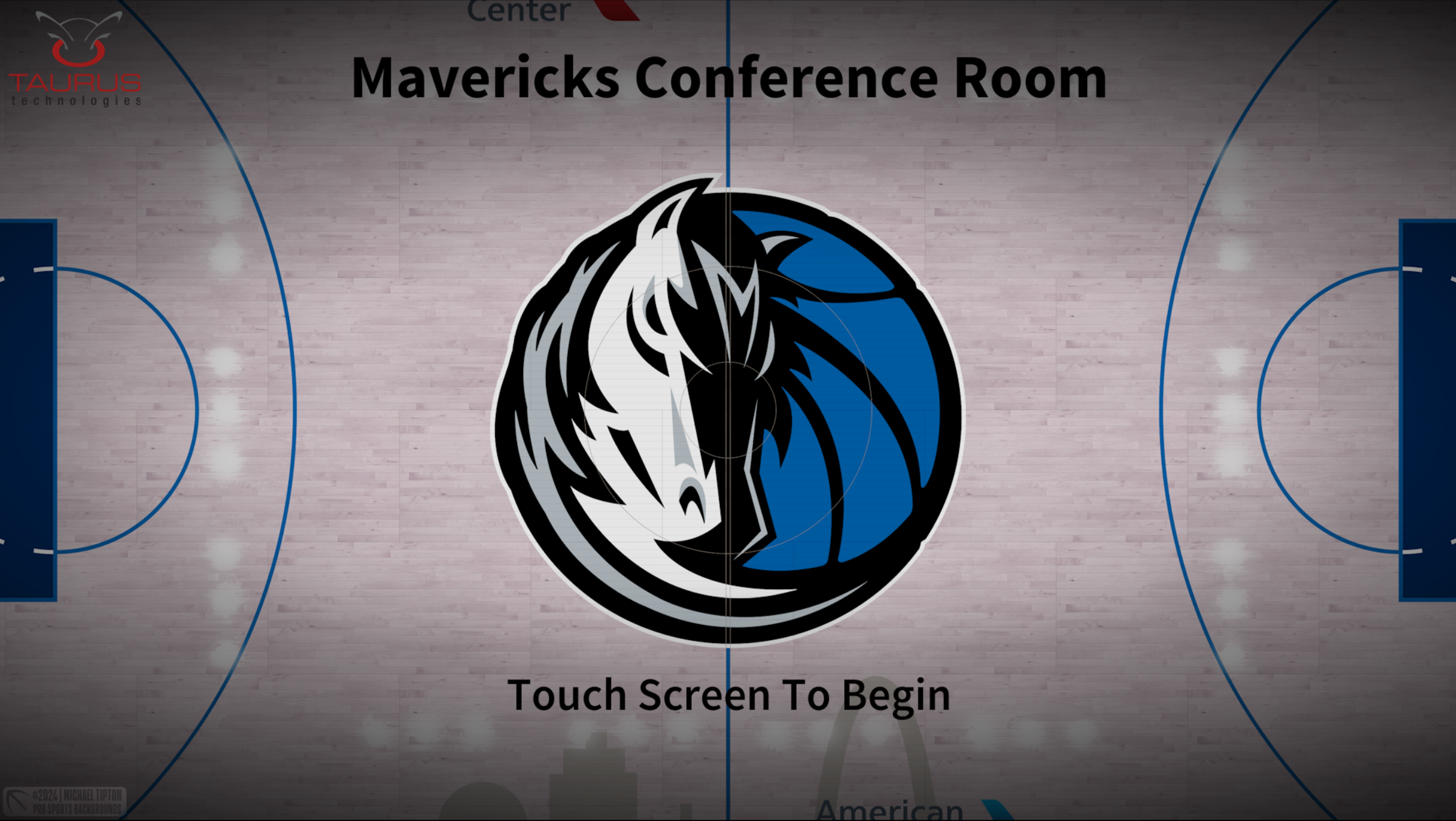 Mavericks Conference Room Start Page